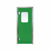 GP200, Single leaf - HDPE double action traffic door with stainless steel hinge